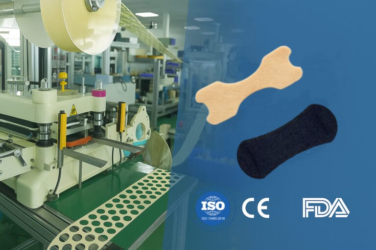 Modern nasal strips manufacturing facility