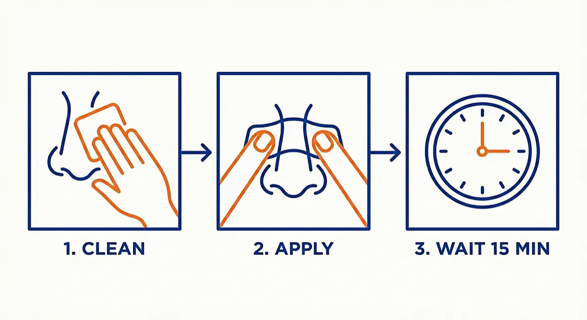 Custom sports nasal strips tested through running