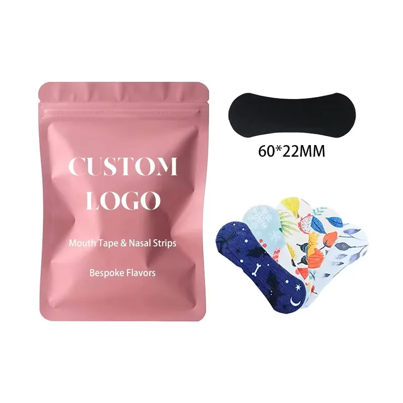 Custom nasal strips with branded packaging – case study